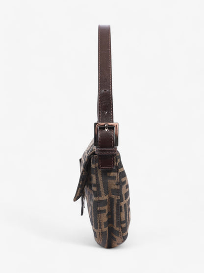 Fendi Zucca Baguette Tobacco / Dark Brown Cotton
