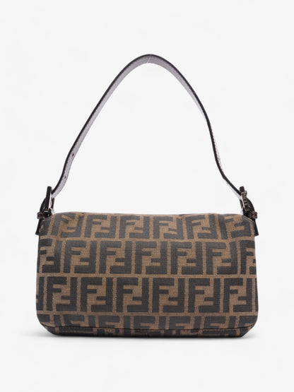 Fendi Zucca Baguette Tobacco / Dark Brown Cotton