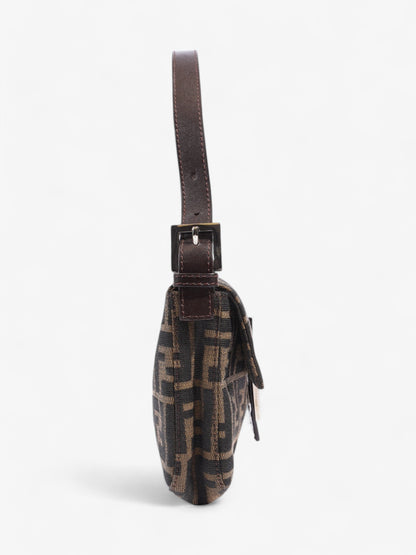 Fendi Zucca Baguette Tobacco / Dark Brown Cotton