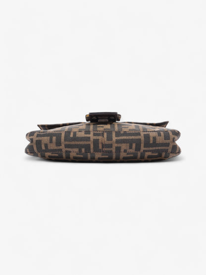 Fendi Zucca Baguette Tobacco / Dark Brown Cotton