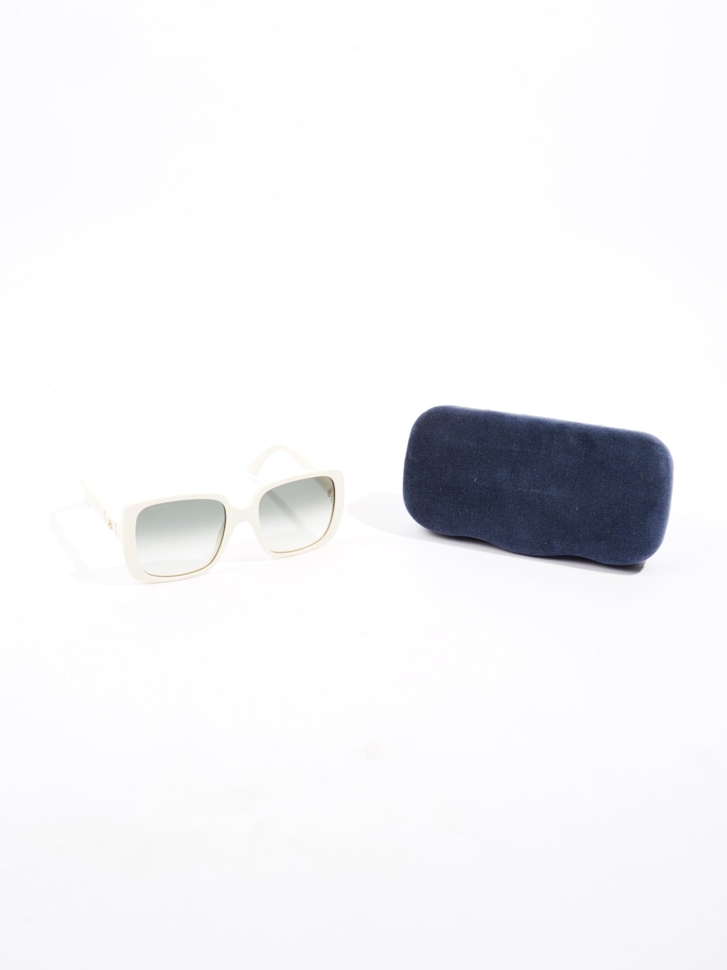 Gucci Oversized Sunglasses Cream Acetate 145mm