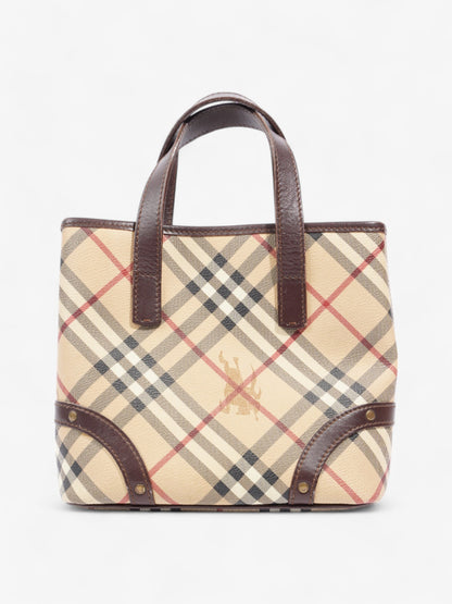 Burberry Check Handbag Nova Check PVC