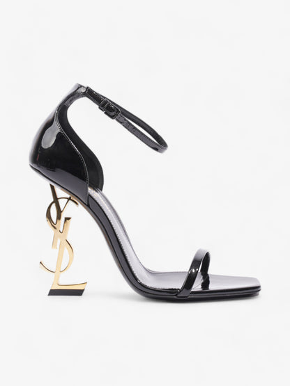 Saint Laurent Opyum 110mm Black / Gold Leather EU 37.5 UK 4.5