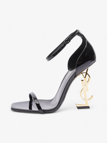 Saint Laurent Opyum 110mm Black / Gold Leather EU 37.5 UK 4.5