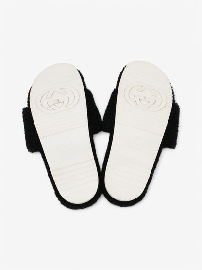 Gucci GG Merino Wool Black / Beige  Wool EU 40 UK 7