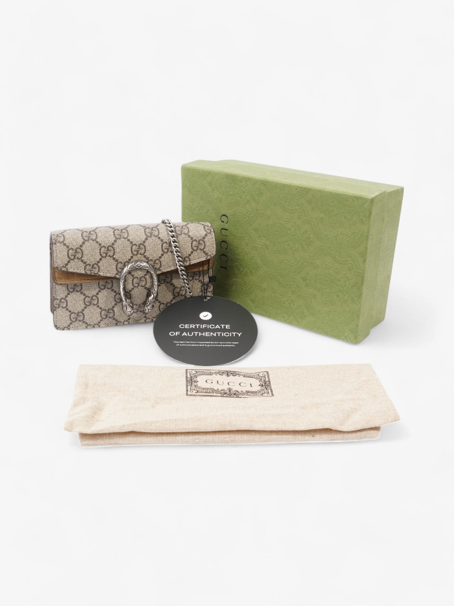 Gucci Dionysus GG Supreme Canvas Super Mini