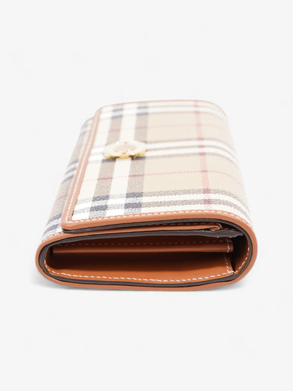 Burberry Halton Wallet Archive Beige Canvas