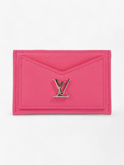 Louis Vuitton Lockme Card Holder Pink Leather