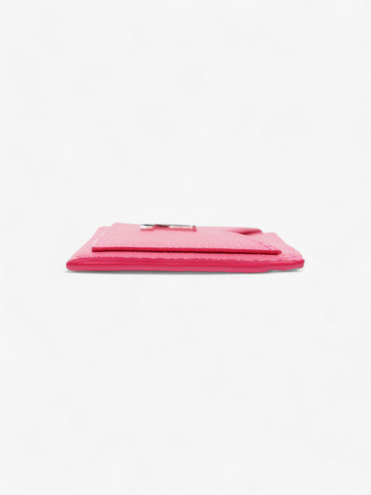 Louis Vuitton Lockme Card Holder Pink Leather