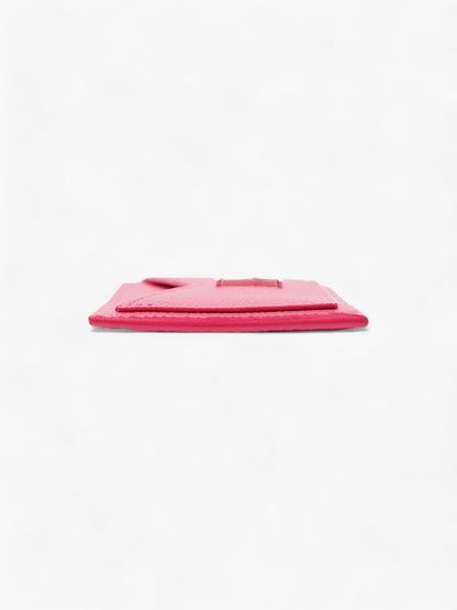 Louis Vuitton Lockme Card Holder Pink Leather