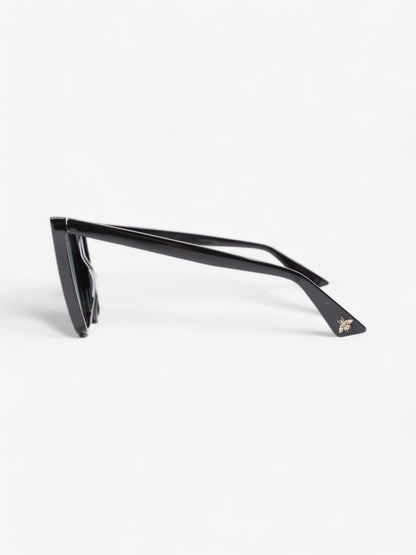 Gucci Oversized Sunglasses Black Acetate 140mm