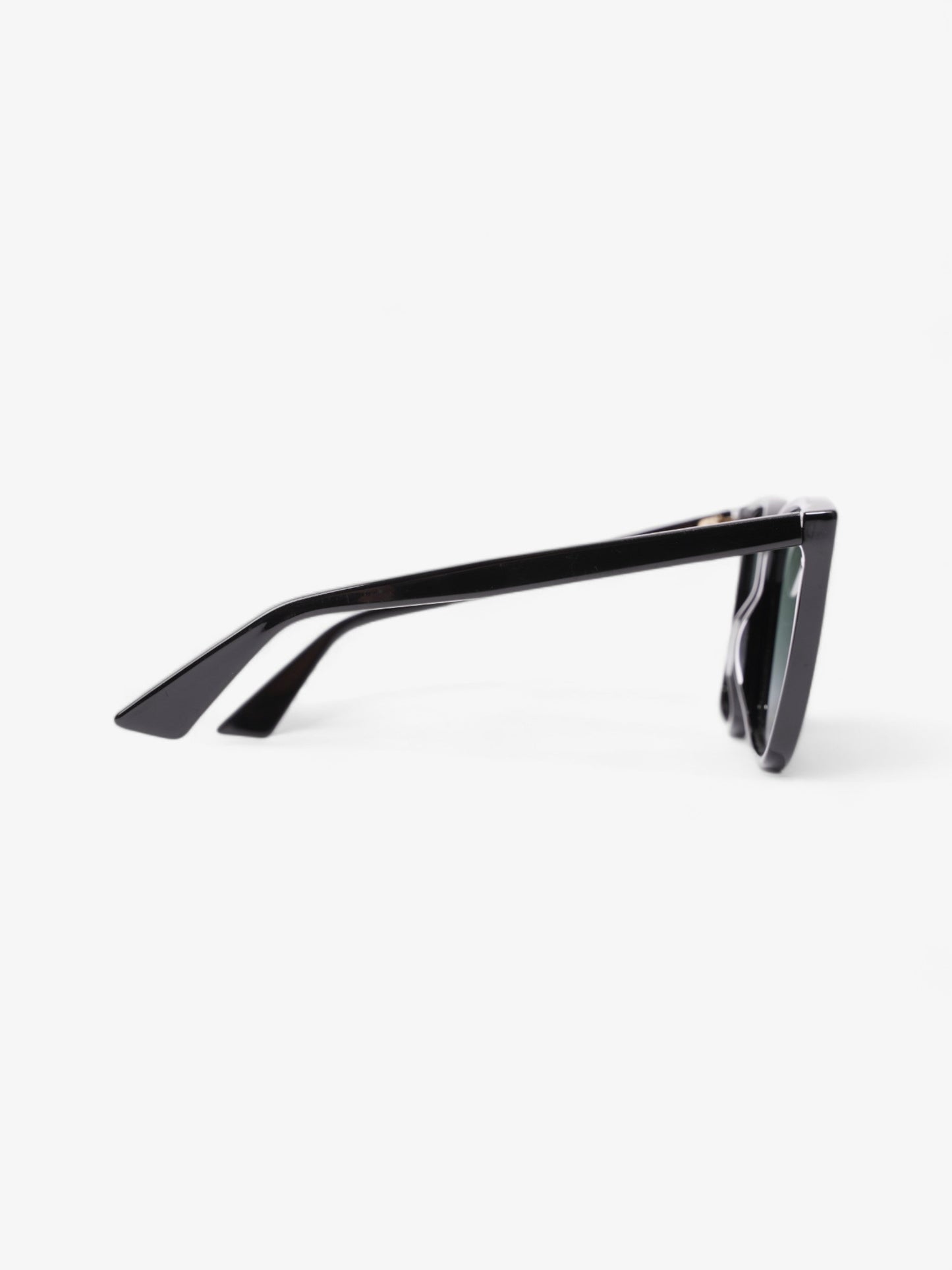 Gucci Oversized Sunglasses Black Acetate 140mm