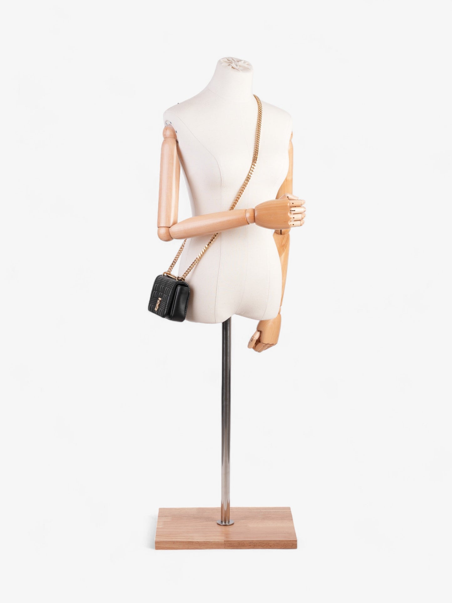 Burberry Lola Bag Black Leather
