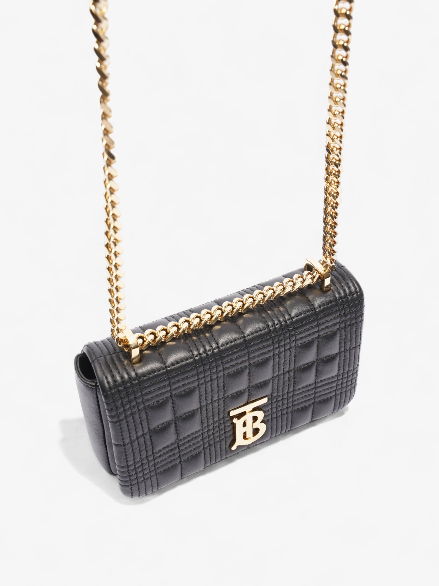 Burberry Lola Bag Black Leather