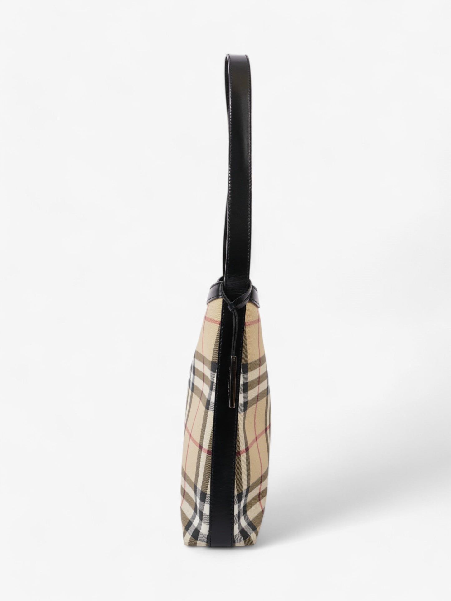 Burberry Vintage Shoulder Bag Nova Check / Black Canvas
