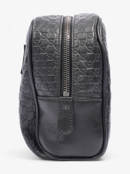 Gucci Washbag Black Leather