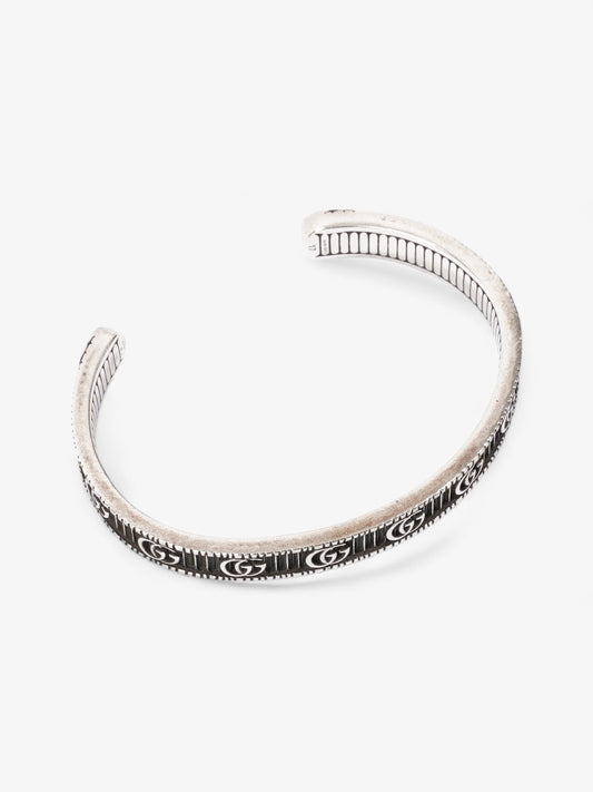 Gucci Bracelet with Double G Silver Silver Sterling 17