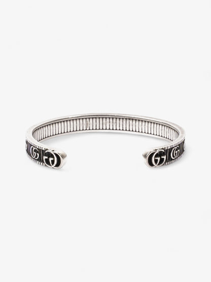 Gucci Bracelet with Double G Silver Silver Sterling 17