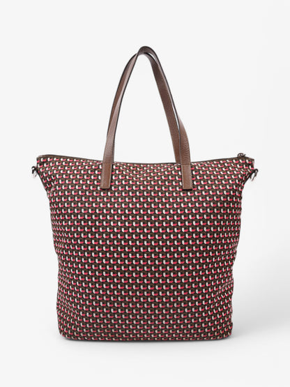 Prada Tote Brown / Pink Re Nylon