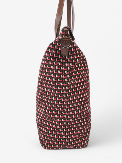 Prada Tote Brown / Pink Re Nylon