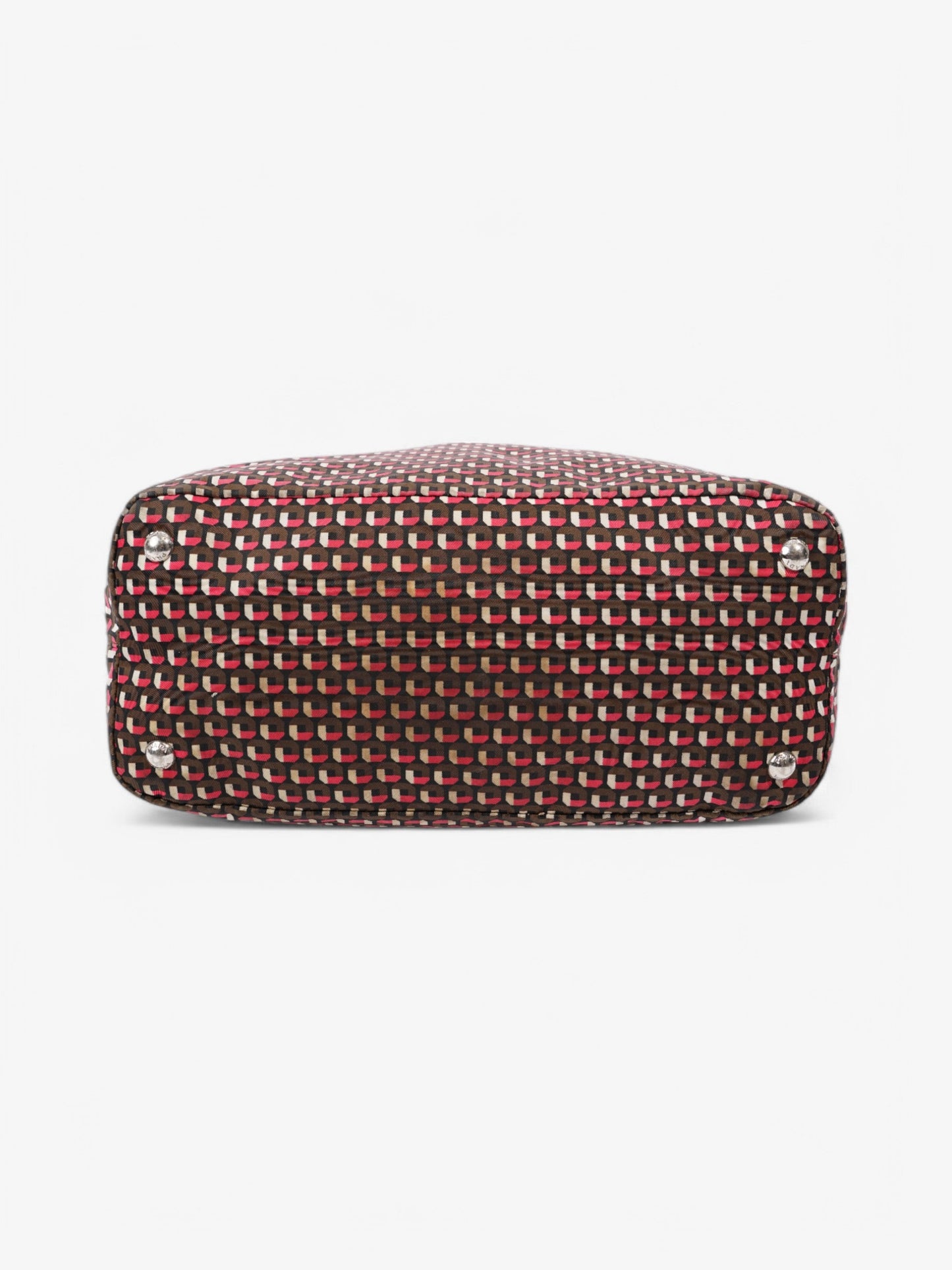 Prada Tote Brown / Pink Re Nylon
