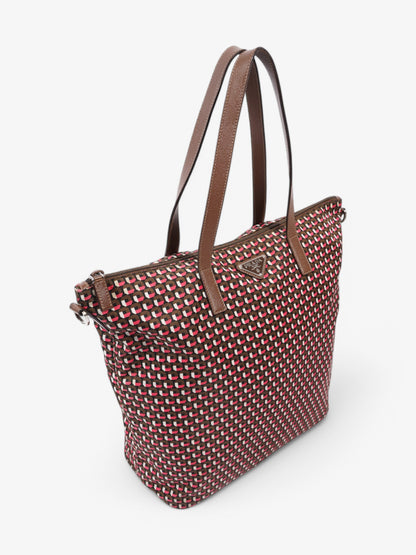 Prada Tote Brown / Pink Re Nylon