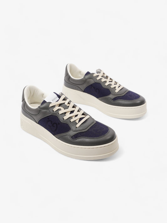 Gucci GG Sneakers Navy / Grey Canvas EU 43 UK 9