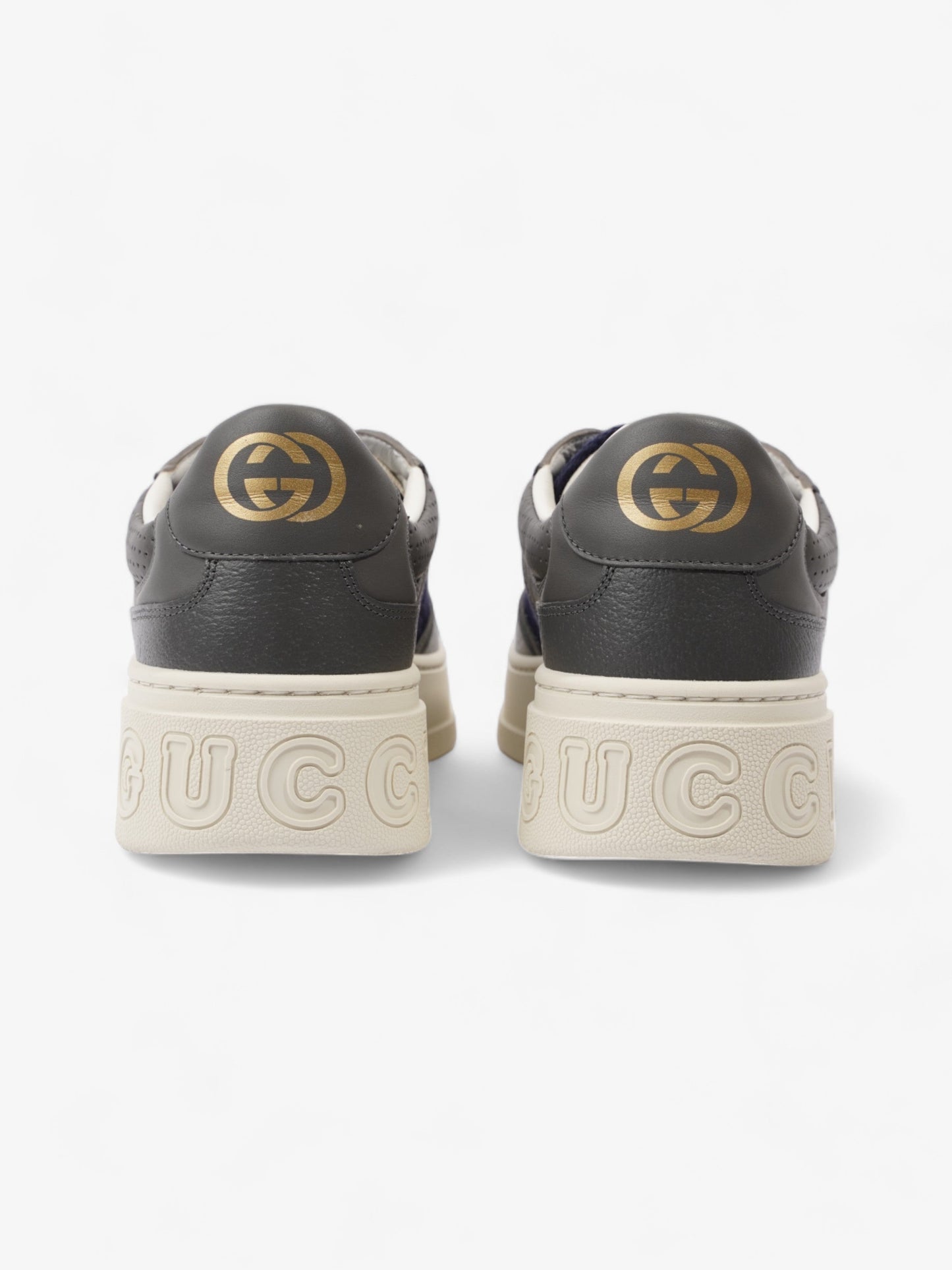 Gucci GG Sneakers Navy / Grey Canvas EU 43 UK 9