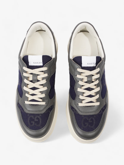 Gucci GG Sneakers Navy / Grey Canvas EU 43 UK 9