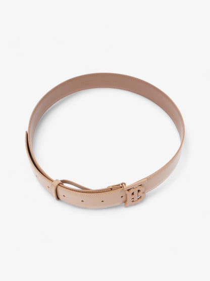 Burberry TB Belt Camel Leather Medium