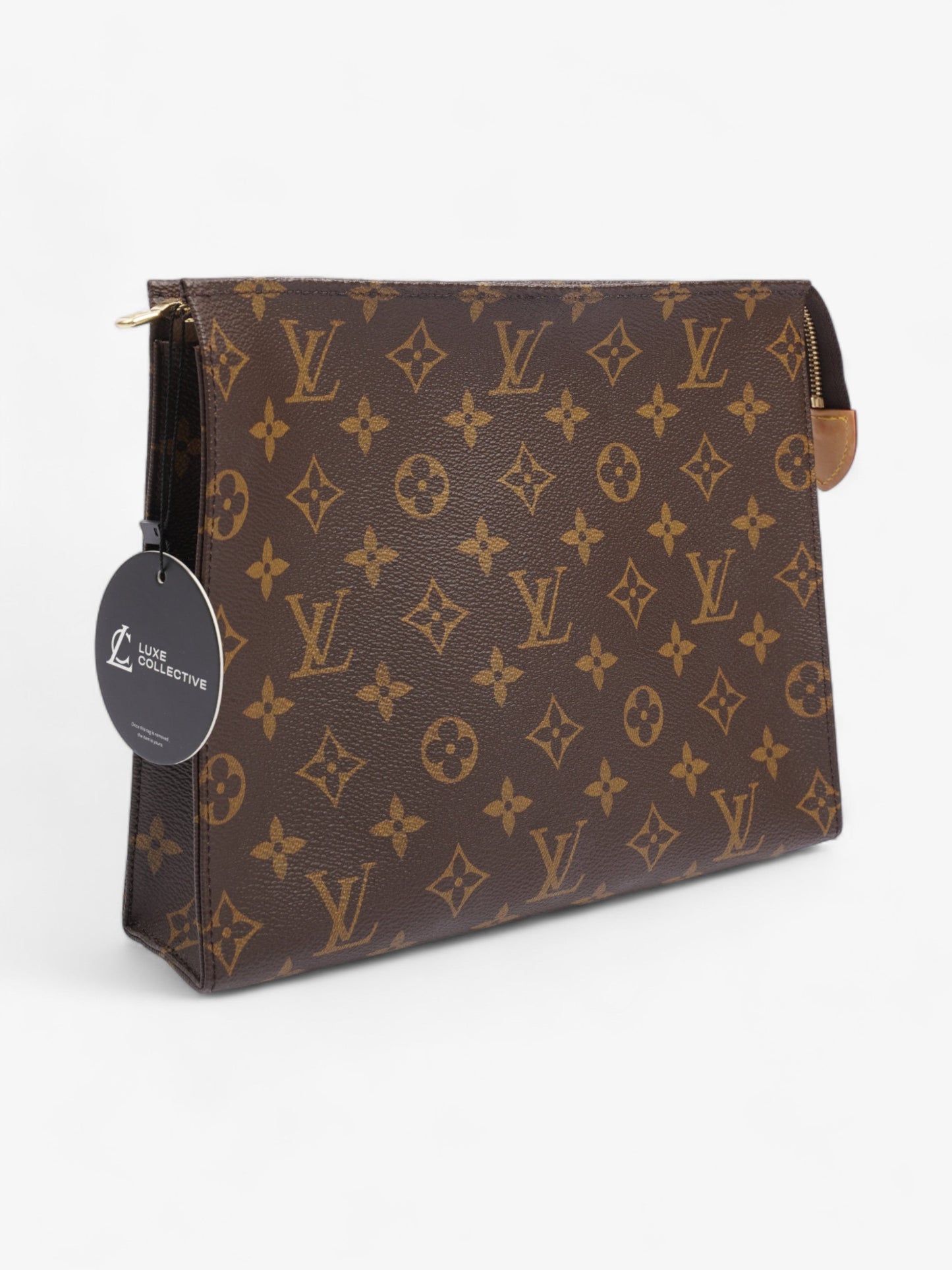 Louis Vuitton Toiletry Pouch Monogram Coated Canvas