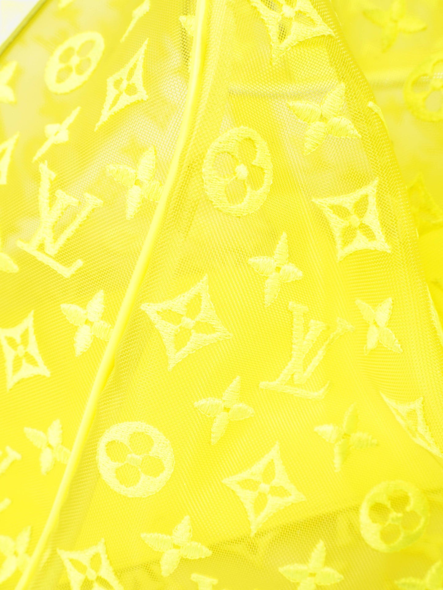 Louis Vuitton Keepall 50 Yellow Monogram Mesh