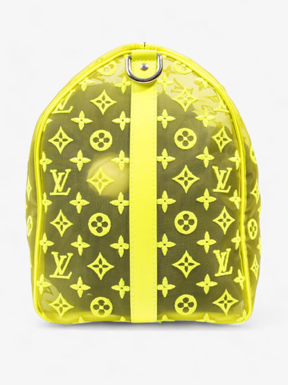 Louis Vuitton Keepall 50 Yellow Monogram Mesh