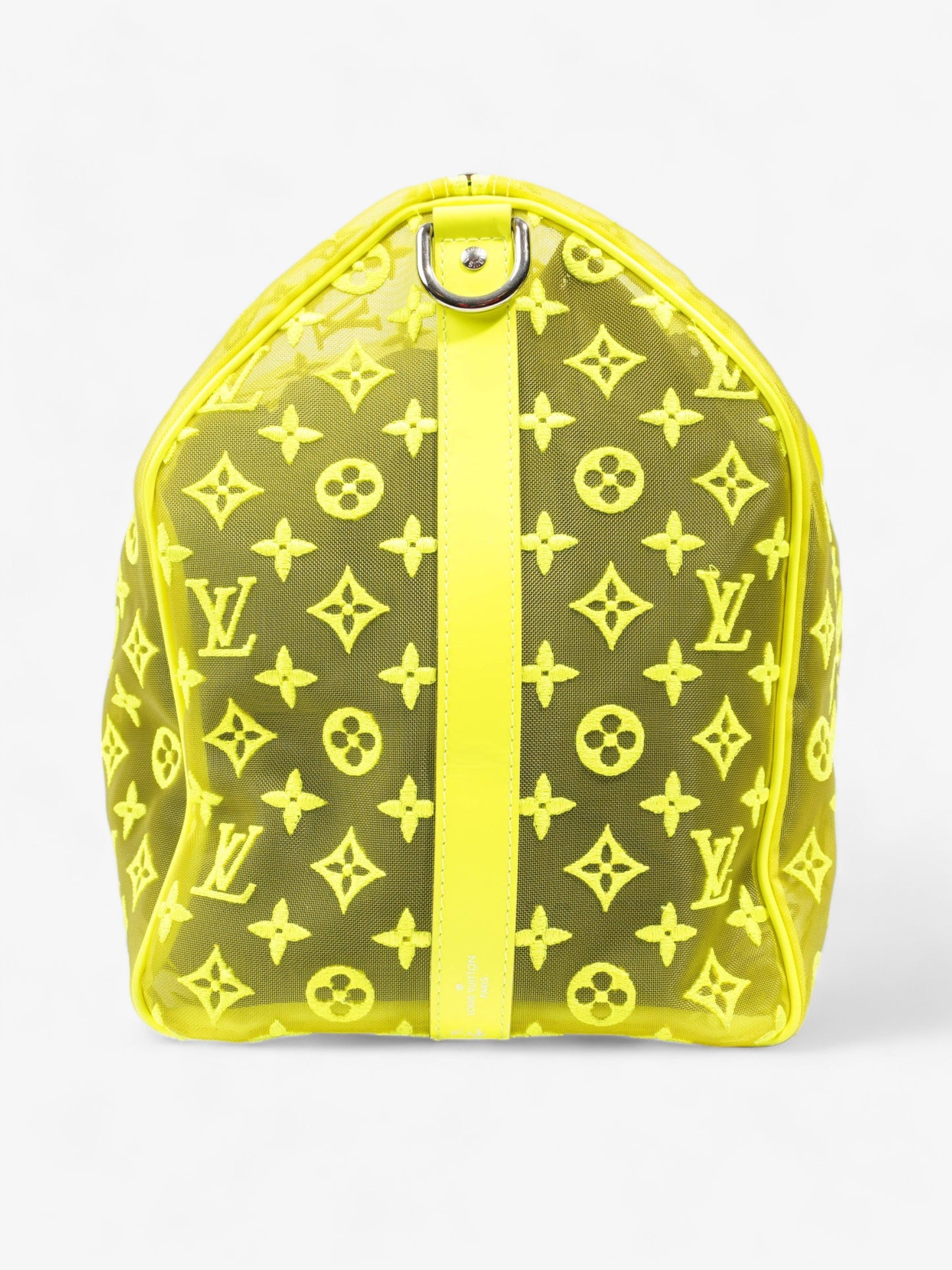 Louis Vuitton Keepall 50 Yellow Monogram Mesh