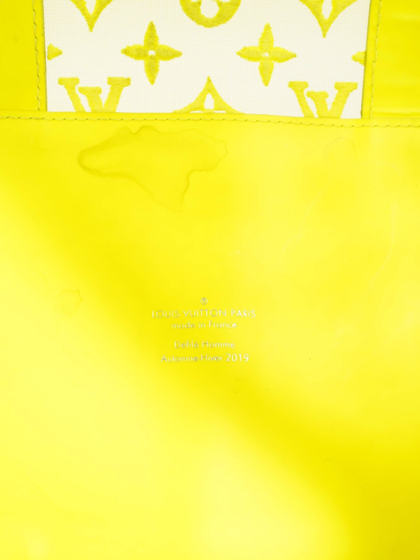 Louis Vuitton Keepall 50 Yellow Monogram Mesh