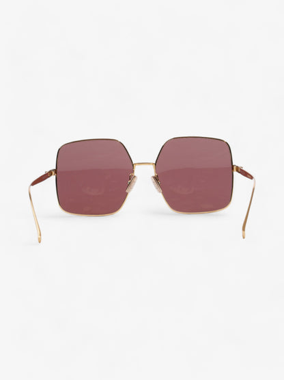 Fendi FF Sunglasses Gold Acetate 145mm