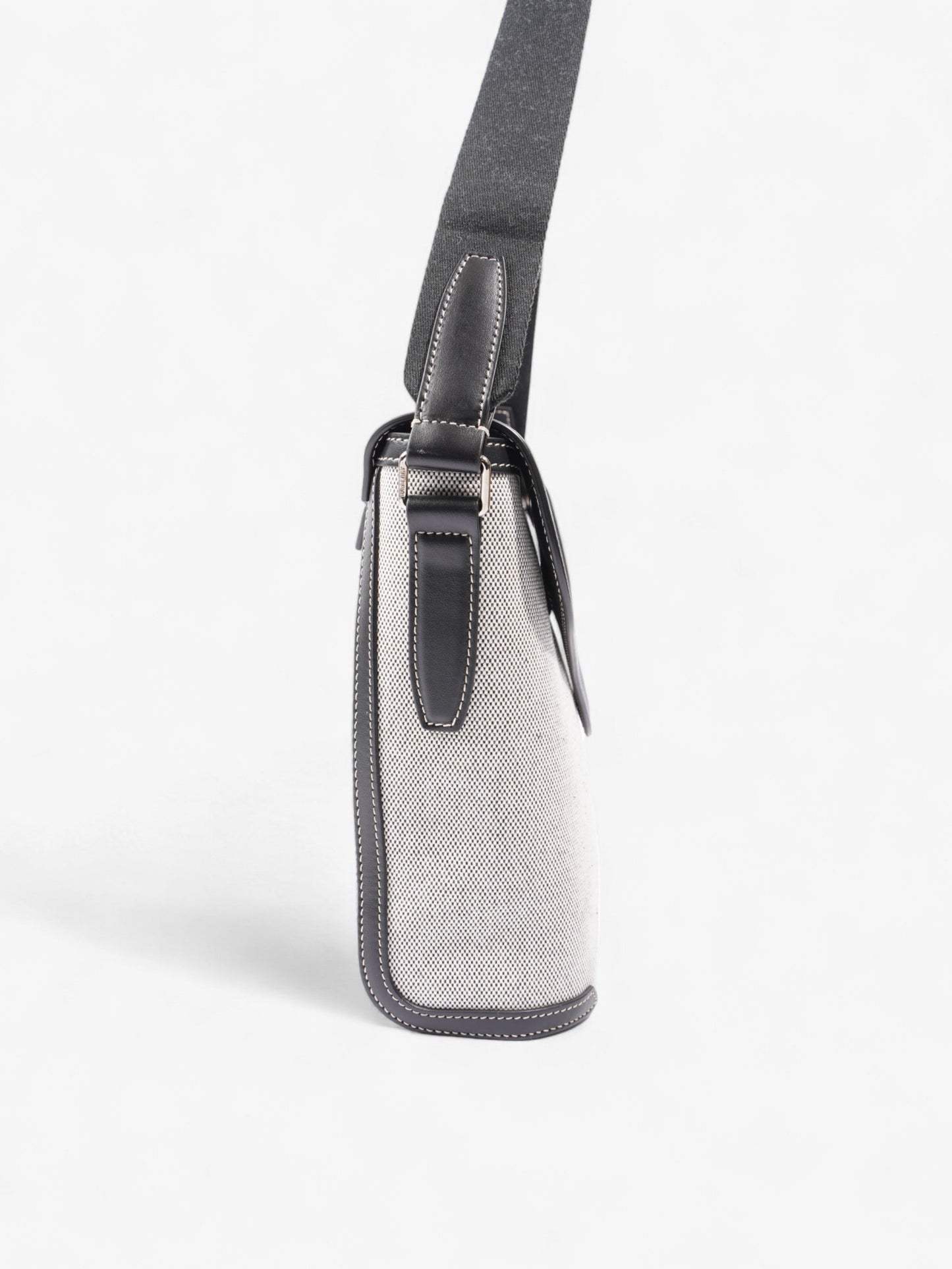 Burberry Horseferry Print Grey / Black Canvas