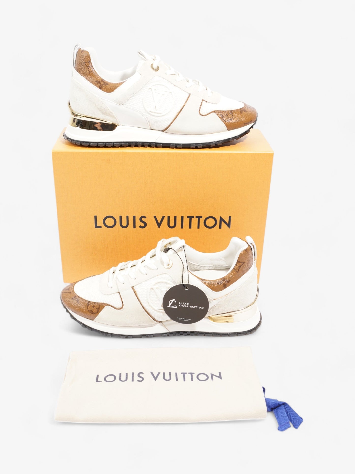 Louis Vuitton Run Away White / Monogram Mesh EU 39 UK 6