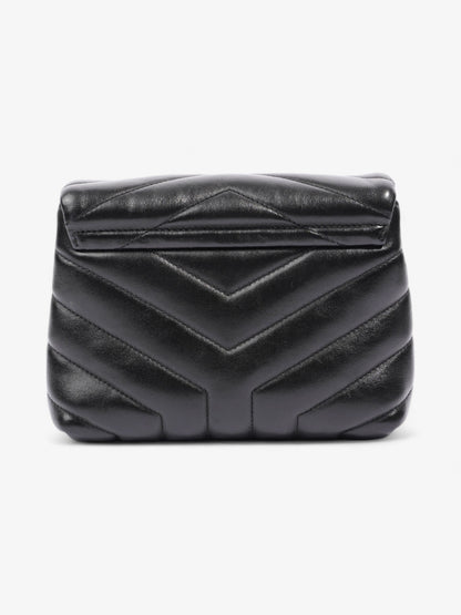 Saint Laurent Lou Lou Black Matelasse Leather Toy