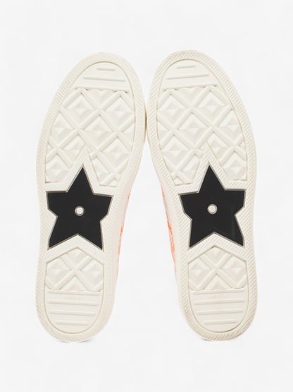 Christian Dior Walk'n'Dior Sneaker White  / Orange Canvas EU 41 UK 8
