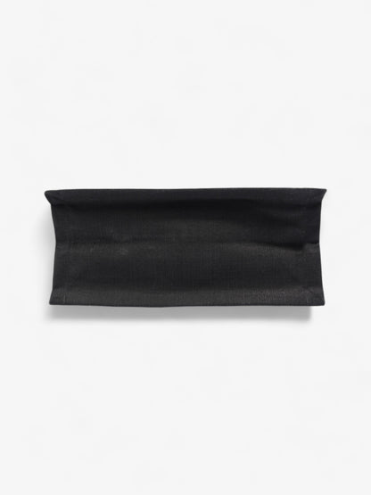 Saint Laurent Rive Gauche Tote Black / White Canvas