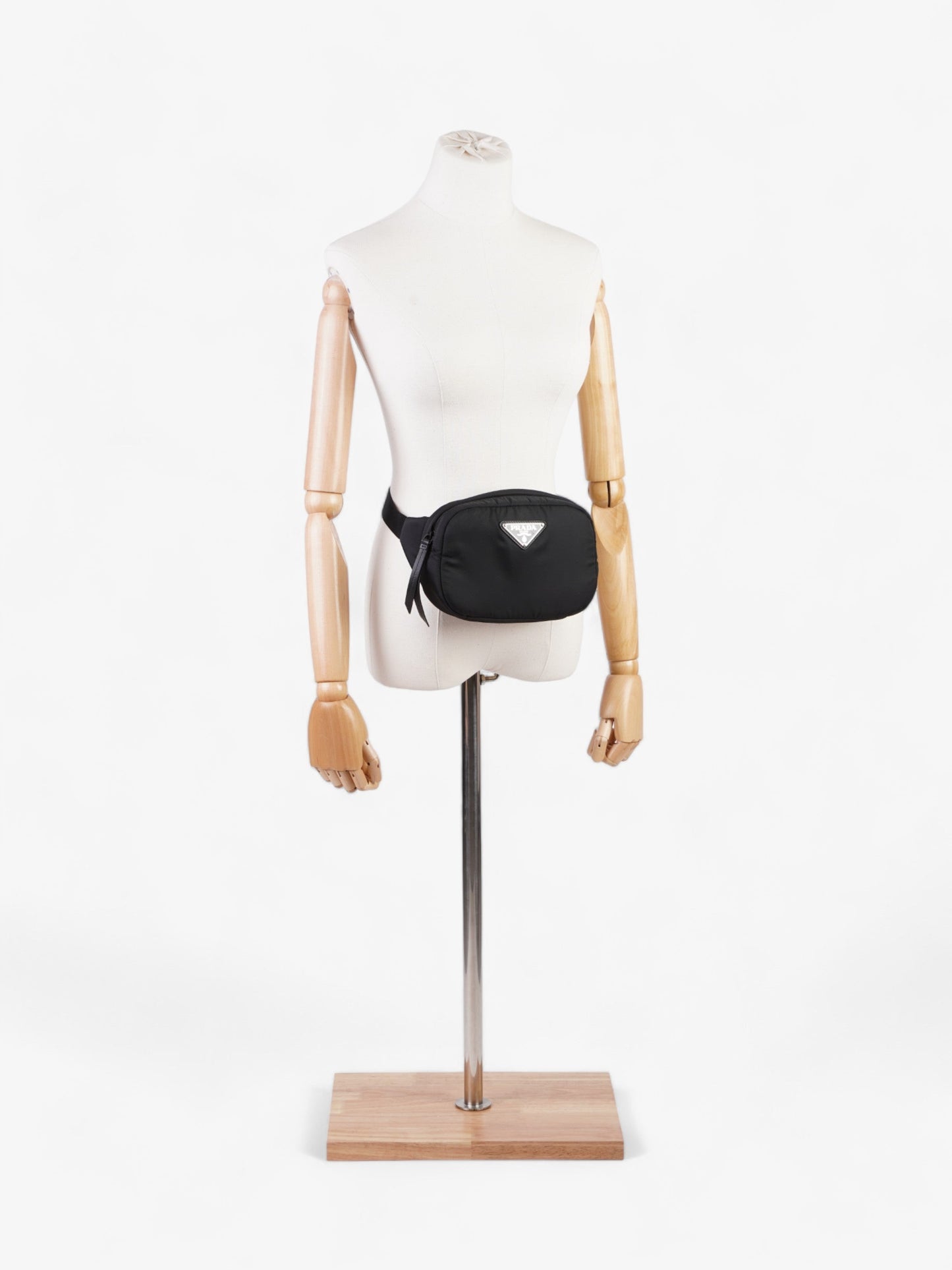 Prada Padded Camera Bum Bag Black Nylon