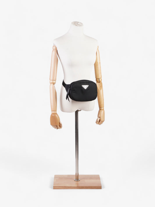 Prada Padded Camera Bum Bag Black Nylon
