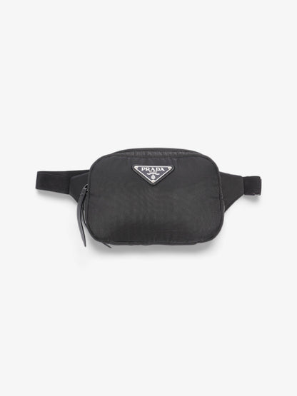 Prada Padded Camera Bum Bag Black Nylon