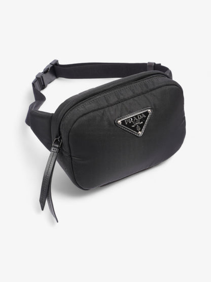 Prada Padded Camera Bum Bag Black Nylon