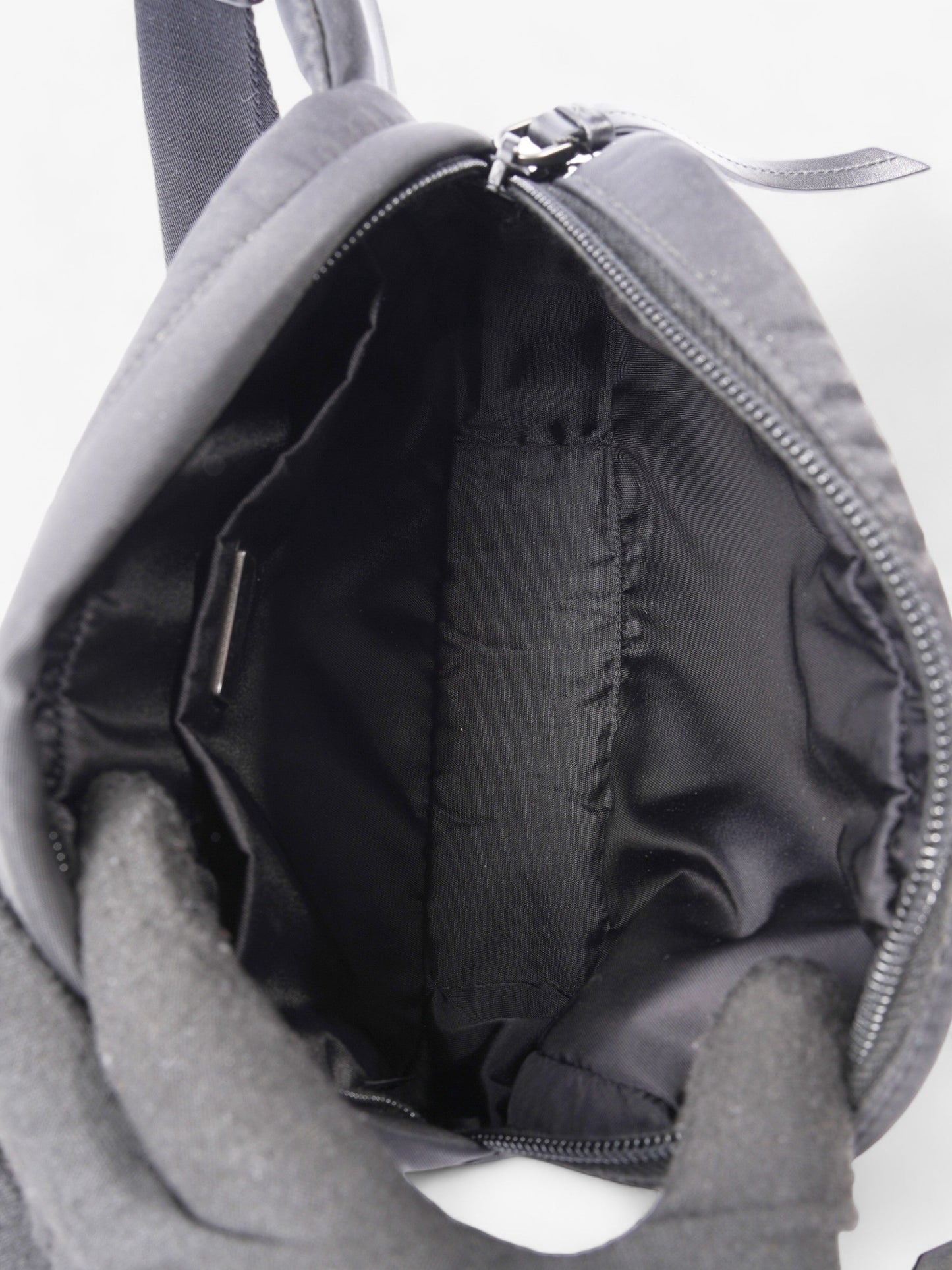 Prada Padded Camera Bum Bag Black Nylon