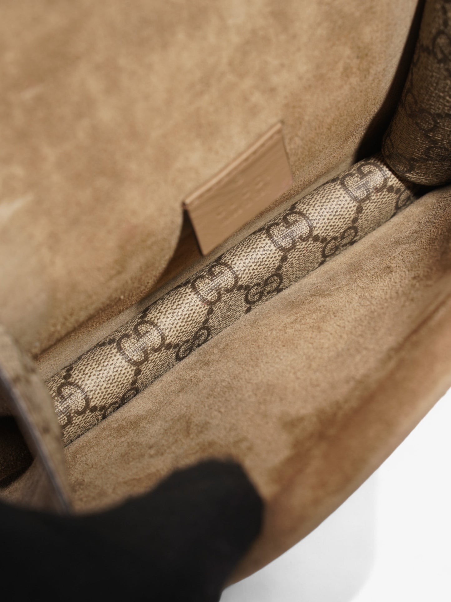 Gucci Dionysus Beige And Ebony GG Supreme Coated Canvas Mini