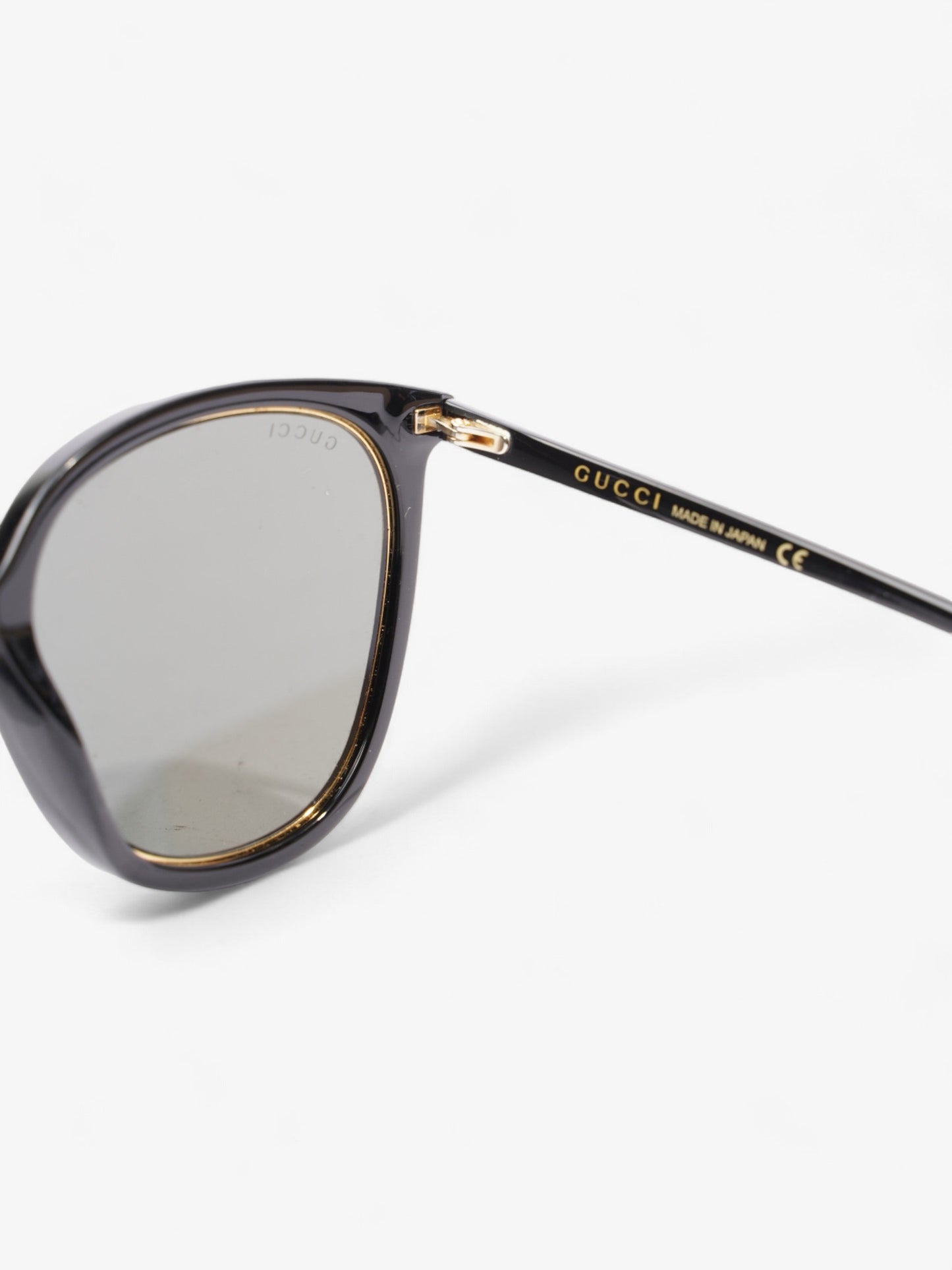 Gucci GG1076S Sunglasses Black Acetate 145mm