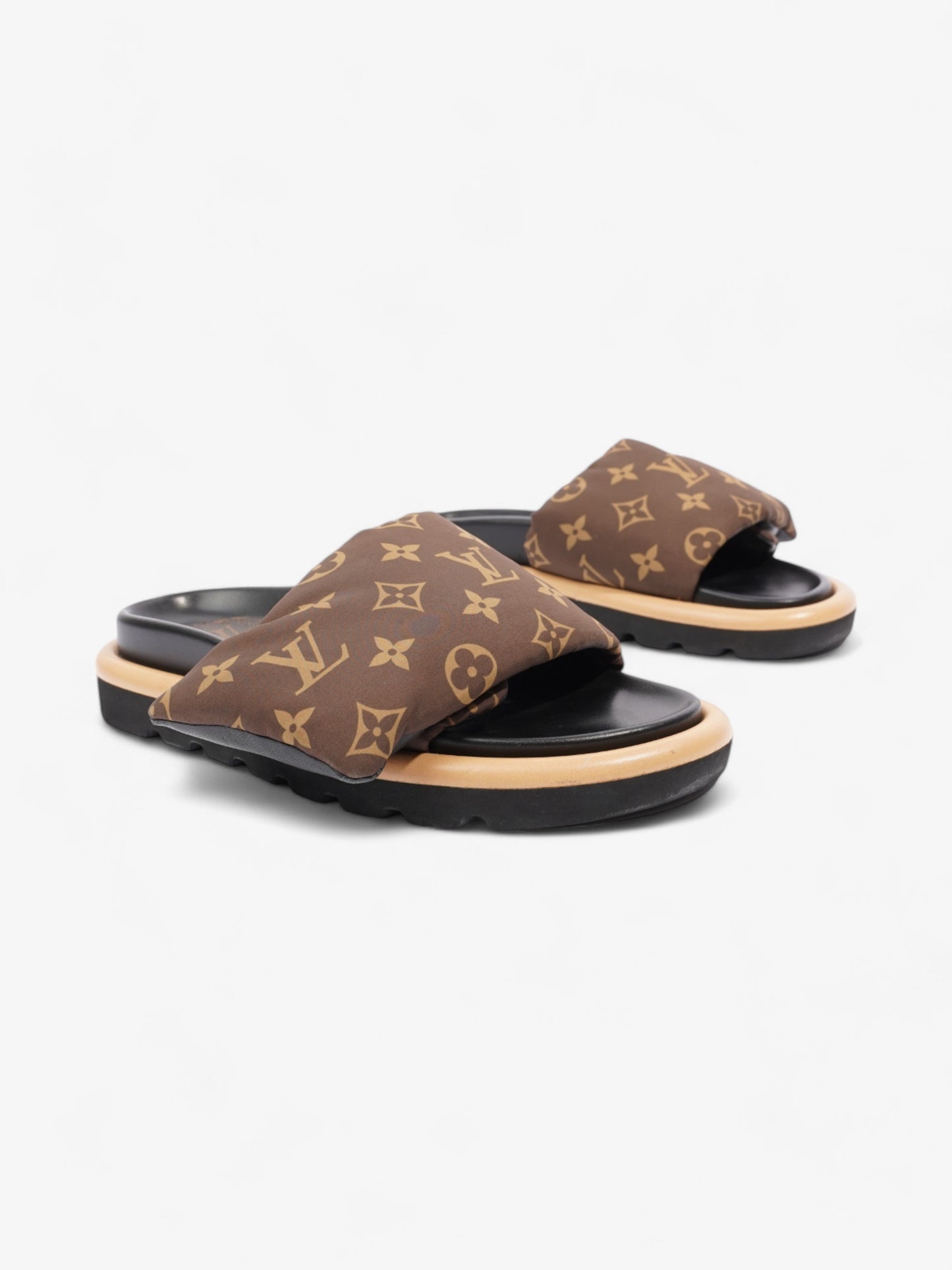 Louis Vuitton Pool Pillow Flat Comfort Mule Monogram Nylon EU 36 UK 3
