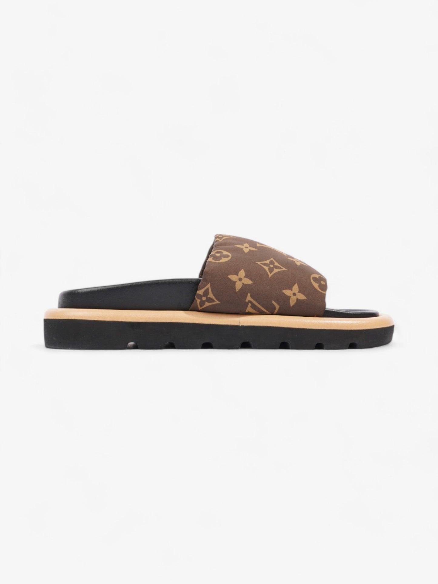 Louis Vuitton Pool Pillow Flat Comfort Mule Monogram Nylon EU 36 UK 3